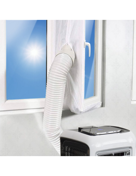 Kit universel de calfeutrage de fenêtre pour climatiseur mobile