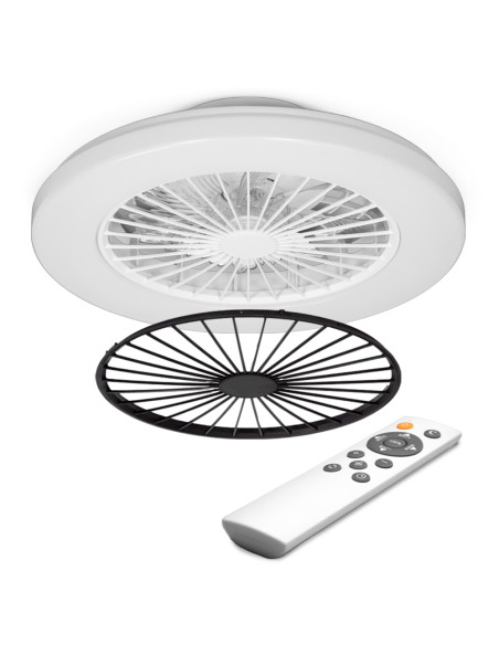 Ventilateur de plafond avec éclairage Led + télécommande