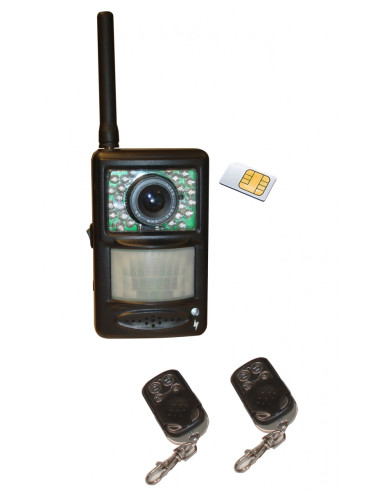 KIT DE VIDEO SURVEILLANCE NOMADE POUR GSM