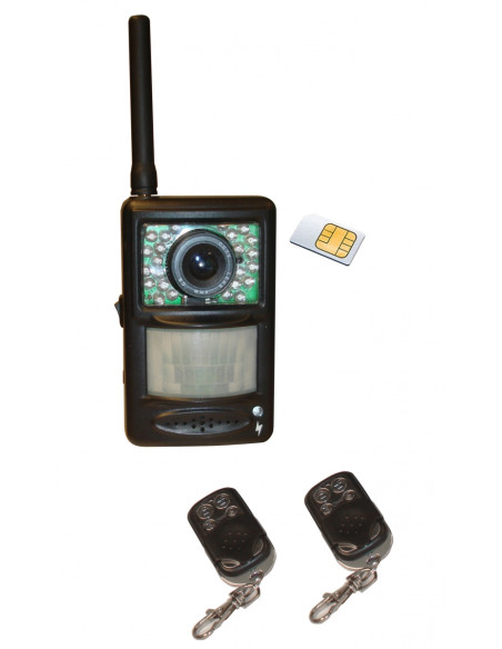 KIT DE VIDEO SURVEILLANCE NOMADE POUR GSM