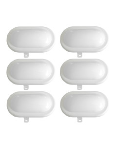 Lot de 6 hublots led 6W - 480 lumens - IP65