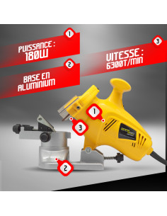 Affûteur de chaîne 180W 2