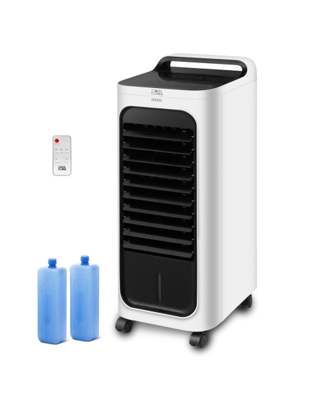 Rafraichisseur d'air 80W - 6L avec télécommande