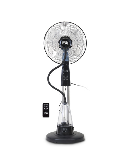 Ventilateur brumisateur sur pied oscillant 70 W