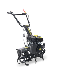Motoculteur thermique à arbre horizontal 79 CC - 6 fraises - largeur de travail 60cm