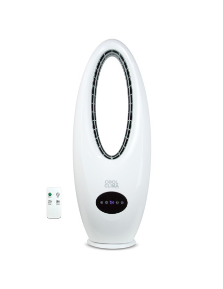Ventilateur oscillant sans pales 45W avec télécommande