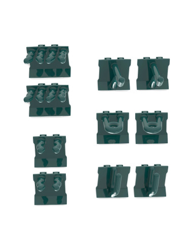 Set de 10 crochets pour le concept rangement X-Performer