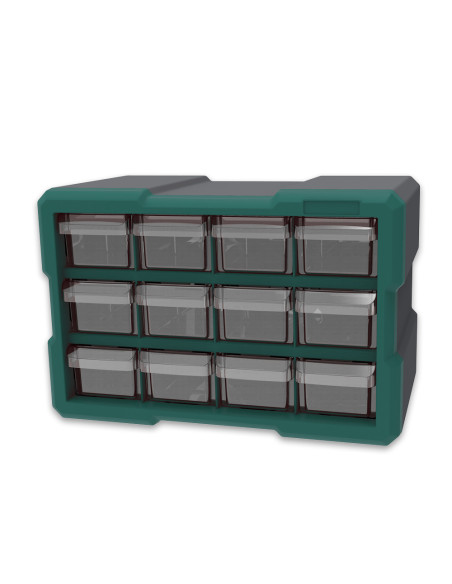 Organiseur 12 compartiments compatible avec le concept rangement X-Performer