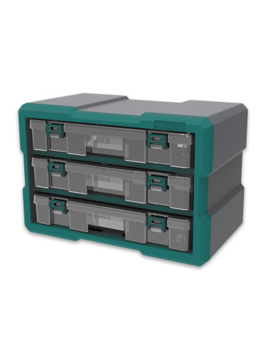 Organisateur 3 compartiments compatible avec le concept rangement X-Performer