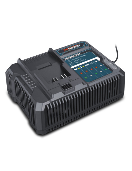 Chargeur super rapide ventilé avec port USB pour batterie concept X-Performer
