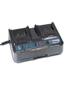 Chargeur double rapide avec ports USB pour batterie concept X-Performer