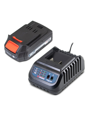 Kit de démarrage composé d une batterie 2A et d un chargeur simple pour concept X-Performer.