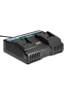 Chargeur double super rapide ventilé avec ports USB pour batterie concept X-Performer