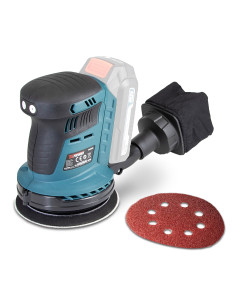 Ponceuse excentrique 20V max - 125mm avec moteur brushless livrée sans batterie ni chargeur