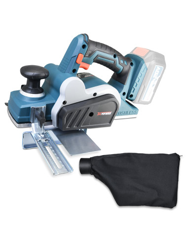 Rabot sans fil 20V avec moteur brushless livré sans batterie ni chargeur