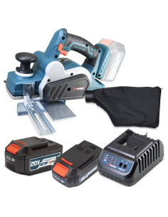 Rabot sans fil 20V avec moteur brushless livré avec 1 batterie 2Ah