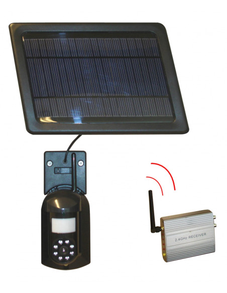 Camera de surveillance sans fil solaire