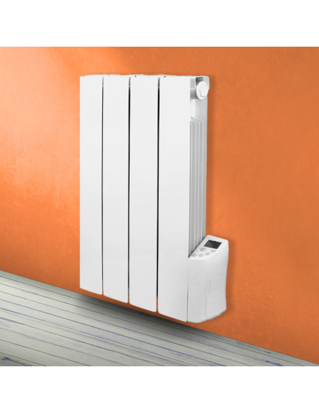 Radiateur inertie fluide 600W 4 éléments - Warm Tech