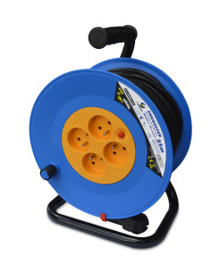 Enrouleur électrique 4 prises 25M - 3g1.5 - HO5