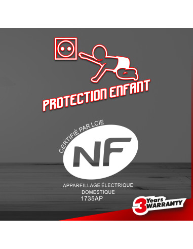 Enrouleur 4 prises-h07rn-3g2.5MM²-40M -I-watts Pro