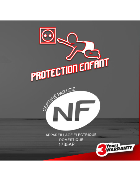 Enrouleur 4prises-h07rn-3g1.5mm²-40m - I-Watts Pro