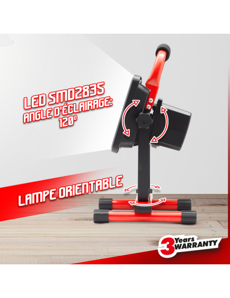 Spot LED rechargeable 20w - I-Watts Pro