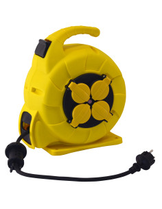 Enrouleur électrique 4 prises 10m-3g1.5mm