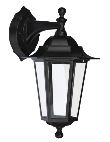 APPLIQUE DESCENDANTE E27 60W - NOIR