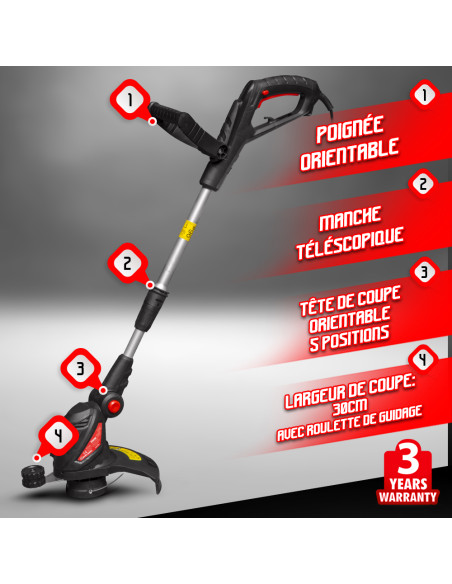 Coupe bordures électrique 550W - 30CM