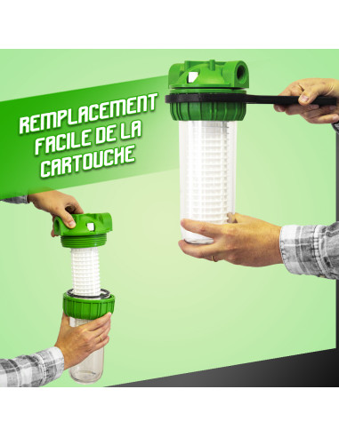 Filtre complet avec cartouche lavable - Atlas Filt