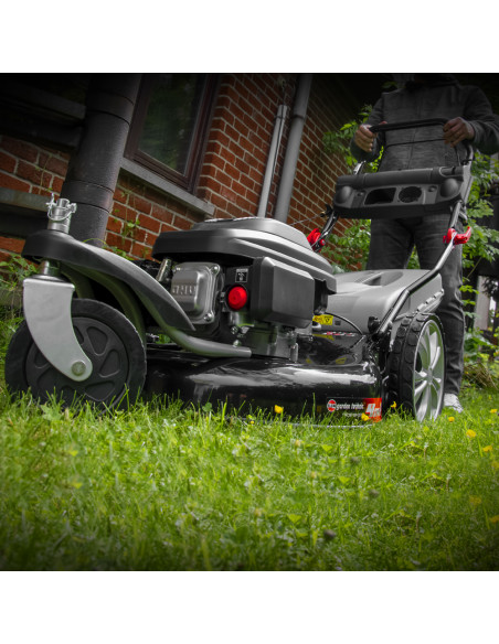 Tondeuse thermique tractée 3 roues 196cc - 55cm - Elem Garden