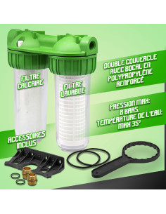 Filtre double avec cartouches - Atlas Filtri 2