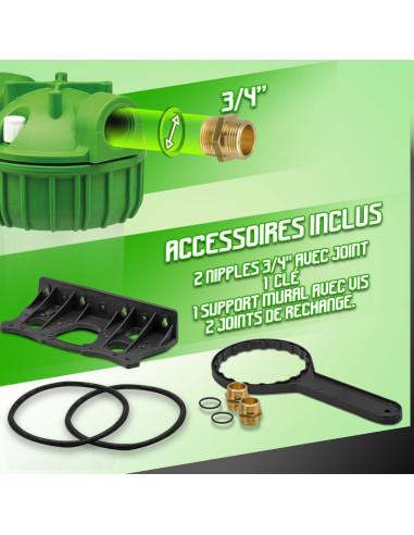 Filtre double avec cartouches - Atlas Filtri