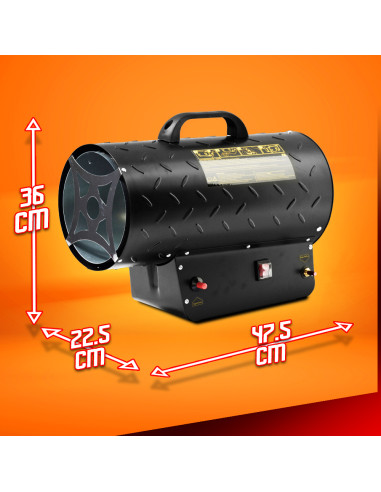 Canon a chaleur au gaz 30 KW - Warm Tech