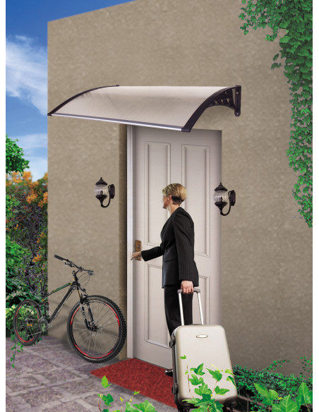 Auvent de porte 100x150cm - Elem Technic