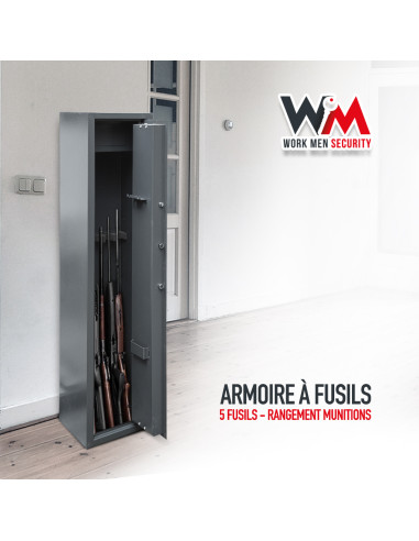 Armoire à fusils 300x300x1450mm - Work Men