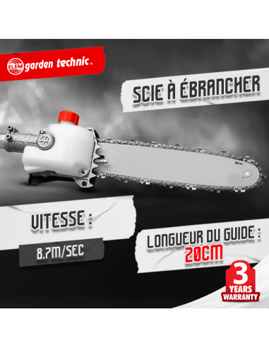 Scie a ebrancher - Taille haies 1000W - Elem Garden