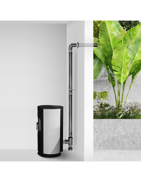 Kit installation poele a pellets - Warm Tech