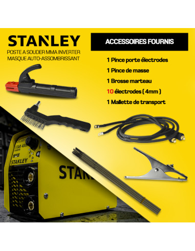 Poste à souder Inverter 160A + Masque 11DIN