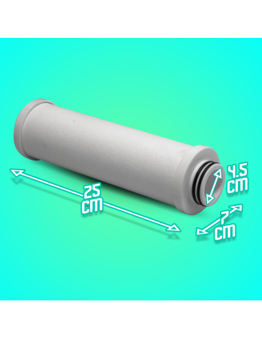 Cartouche charbon actif anticalcaire