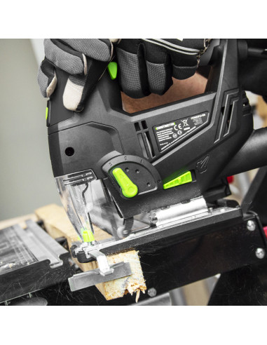 Scie sauteuse pendulaire 800W - Laser - Coffret de rangement -