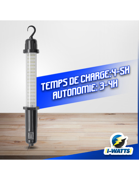 Baladeuse rechargeable 60 LED - I-Watts