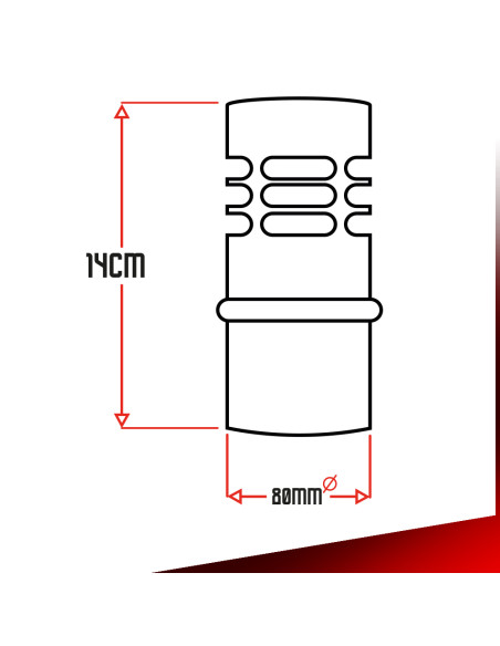 TERMINAL DECHARGE HORIZONTAL