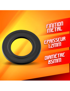 Rosace de finition en métal Diam. 80mm - Warm Tech 2