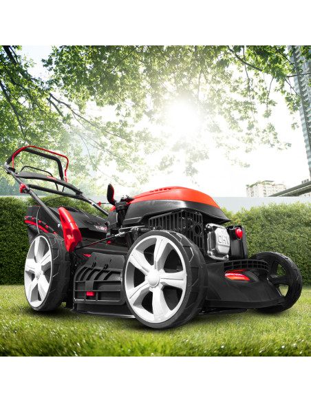 Tondeuse thermique tractée 173cc - 51cm - mulching