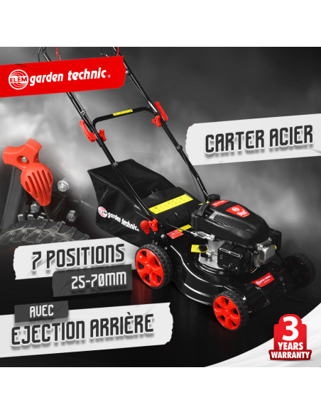 Tondeuse thermique autotractée 94cc - Largeur de coupe 41cm -