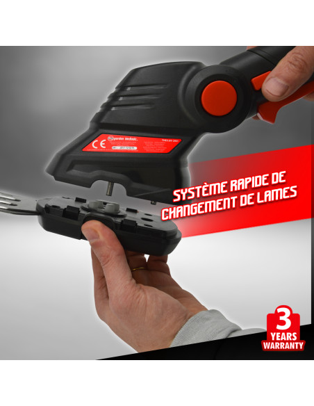 Cisaille / taille haies 3.6v lithium - Batterie et chargeur