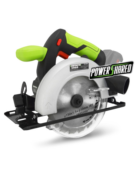 Scie circulaire sans fil max 20V sans batterie - Lame 150mm 18